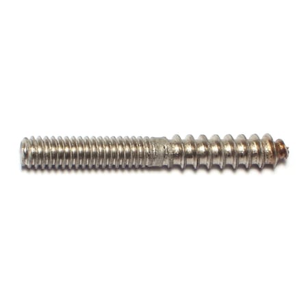 Midwest Fastener 1/4 in Thread to 1/4"-20 Thread, 12 PK 18-8 Stainless Steel, Plain Finish 71101